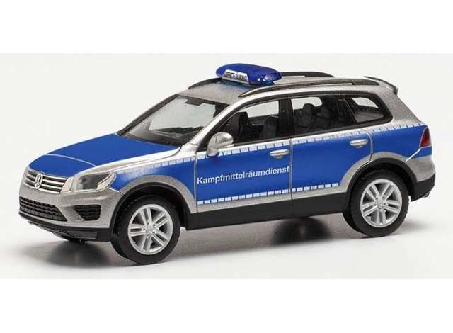 1/87 Volkswagen Touareg, blue/silver