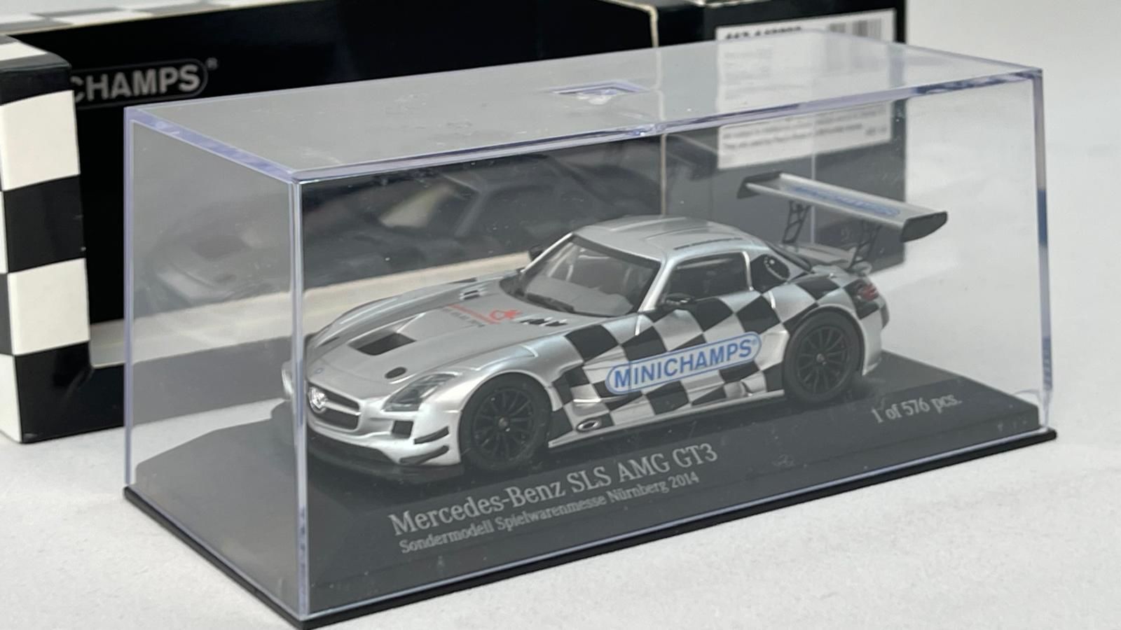 MINICHAMPS - MERCEDES BENZ - SLS AMG GT3 2014  NURNBERG 2014