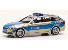 1/87 BMW 5 Touring Autobahnpolizei Niedersachsen, blue/yellow/grey