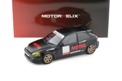 1/18 Motorhelix Honda Civic Type R EK9 Mattel black Yellow light - M85010