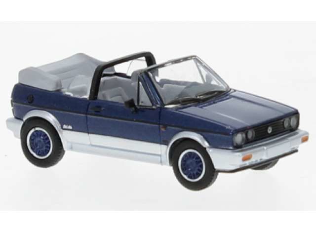 1/87 1991 Volkswagen Golf I Cabriolet *Bel Air*, metallic dark blue/silver