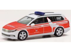 1/87 Volkswagen Passat Variant Fire Department Wolfsburg, white/red