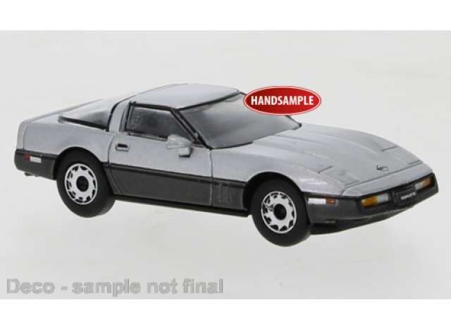 1/87 1984 Chevrolet Corvette C4, silver/grey