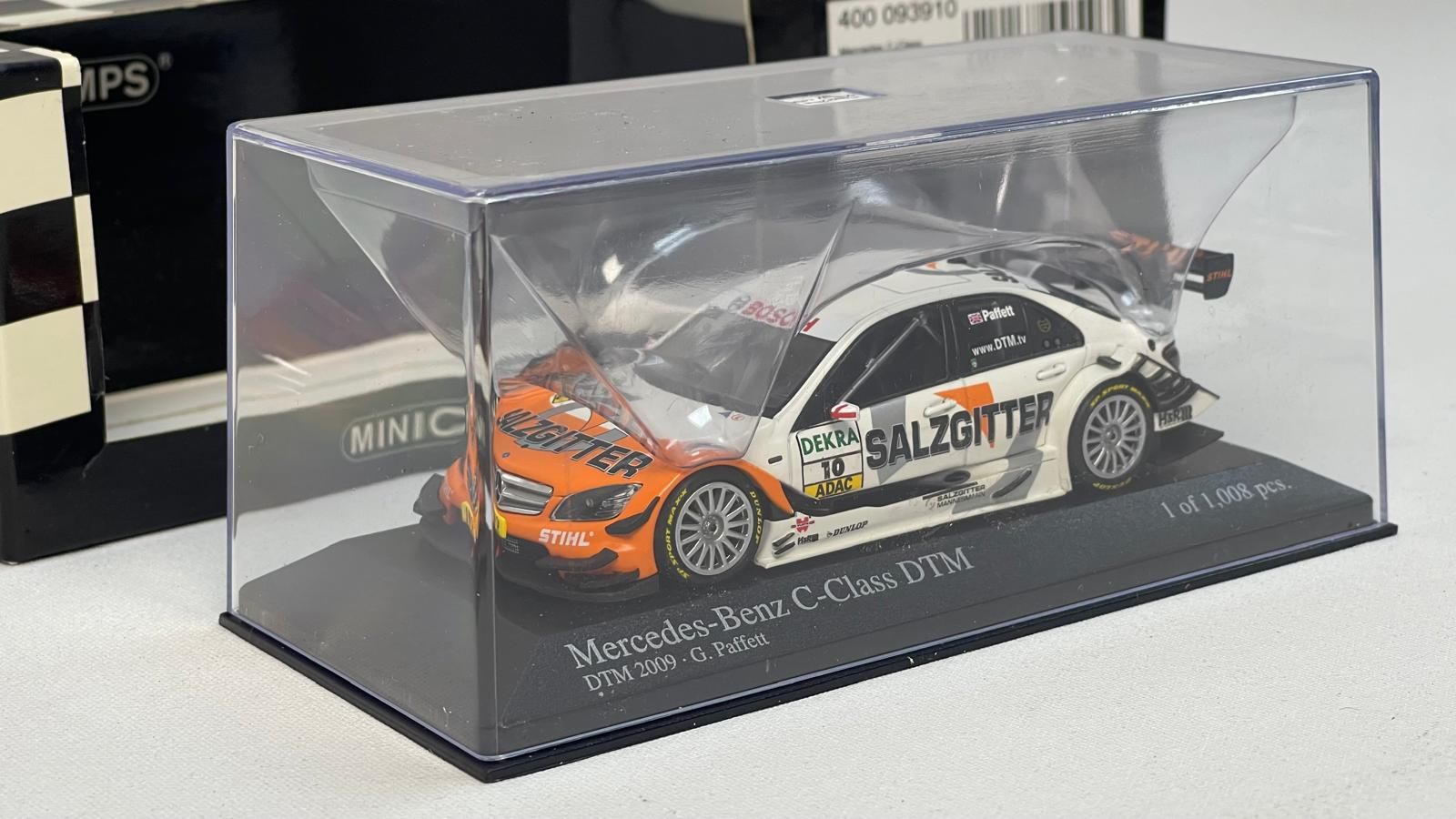 MINICHAMPS - MERCEDES BENZ - C-CLASS AMG N 10 DTM 2009 GARY PAFFETT