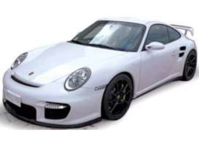 2007 Porsche 911 GT2, white