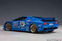 AUTOART - BUGATTI - EB110 3.5L TURBO V12 TEAM HOMMEL N 34 24h LE MANS 1994 A.CUDINI - E.HELARY - J.C.BOULLION