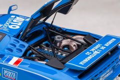 AUTOART - BUGATTI - EB110 3.5L TURBO V12 TEAM HOMMEL N 34 24h LE MANS 1994 A.CUDINI - E.HELARY - J.C.BOULLION