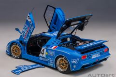 AUTOART - BUGATTI - EB110 3.5L TURBO V12 TEAM HOMMEL N 34 24h LE MANS 1994 A.CUDINI - E.HELARY - J.C.BOULLION
