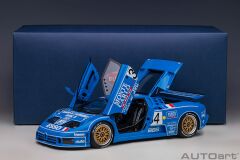 AUTOART - BUGATTI - EB110 3.5L TURBO V12 TEAM HOMMEL N 34 24h LE MANS 1994 A.CUDINI - E.HELARY - J.C.BOULLION