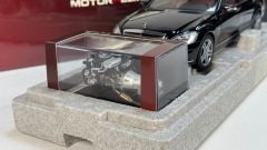 Motorhelix Mercedes-Benz S-Class S600L W221 (BLACK) Diecast Car Model with Extra Engine