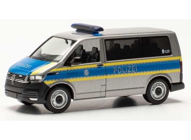 1/87 VW T6.1 Polizei München, silver/blue/yellow