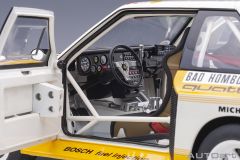 AUTOART - AUDI - QUATTRO SPORT S1 (night version) N 2 4th RALLY MONTECARLO 1986 W.ROHRL - C.GEISTDORFER