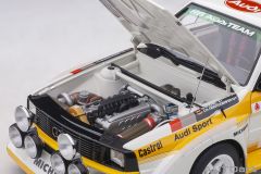 AUTOART - AUDI - QUATTRO SPORT S1 (night version) N 2 4th RALLY MONTECARLO 1986 W.ROHRL - C.GEISTDORFER