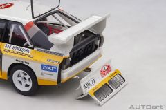 AUTOART - AUDI - QUATTRO SPORT S1 (night version) N 2 4th RALLY MONTECARLO 1986 W.ROHRL - C.GEISTDORFER