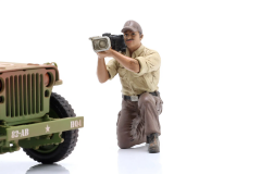 1/18 American Diorama Mechanic Crew Offroad Camel Trophy Figur #7 - AD18017