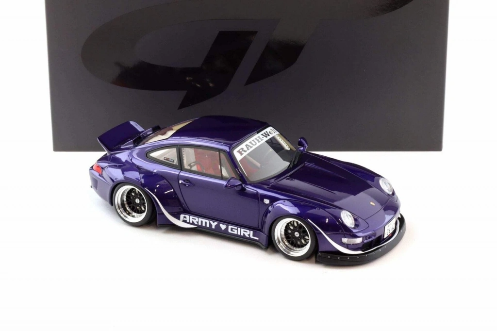 1/18 GT-SPIRIT - PORSCHE - 911 993 RWB RAUH WELT ARMY GIRL 2015 - GT562