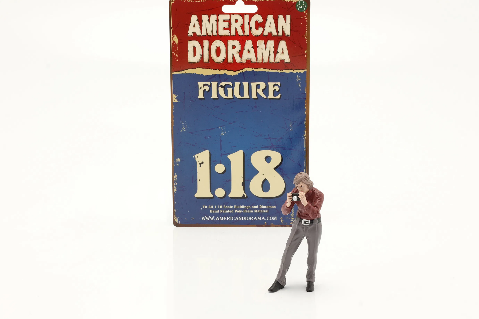 1/18 American Diorama Race Day serie 1 figur #2 - AD76284