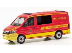 1/87 MAN TGE FD ELW Fire department Karlsfeld, red/yellow