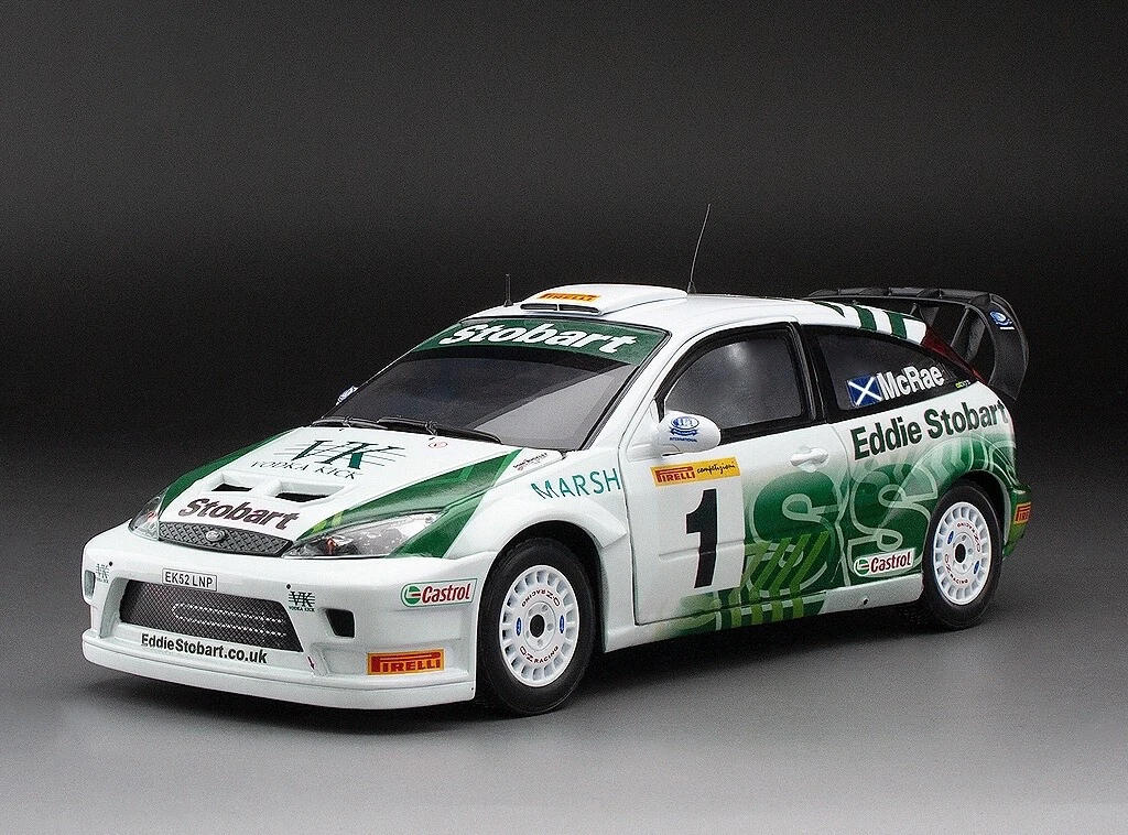 1/18 SunStar Ford Focus RS WRC '03 - #1 Colin McRae -Pirelli Rally 2005 - 3912