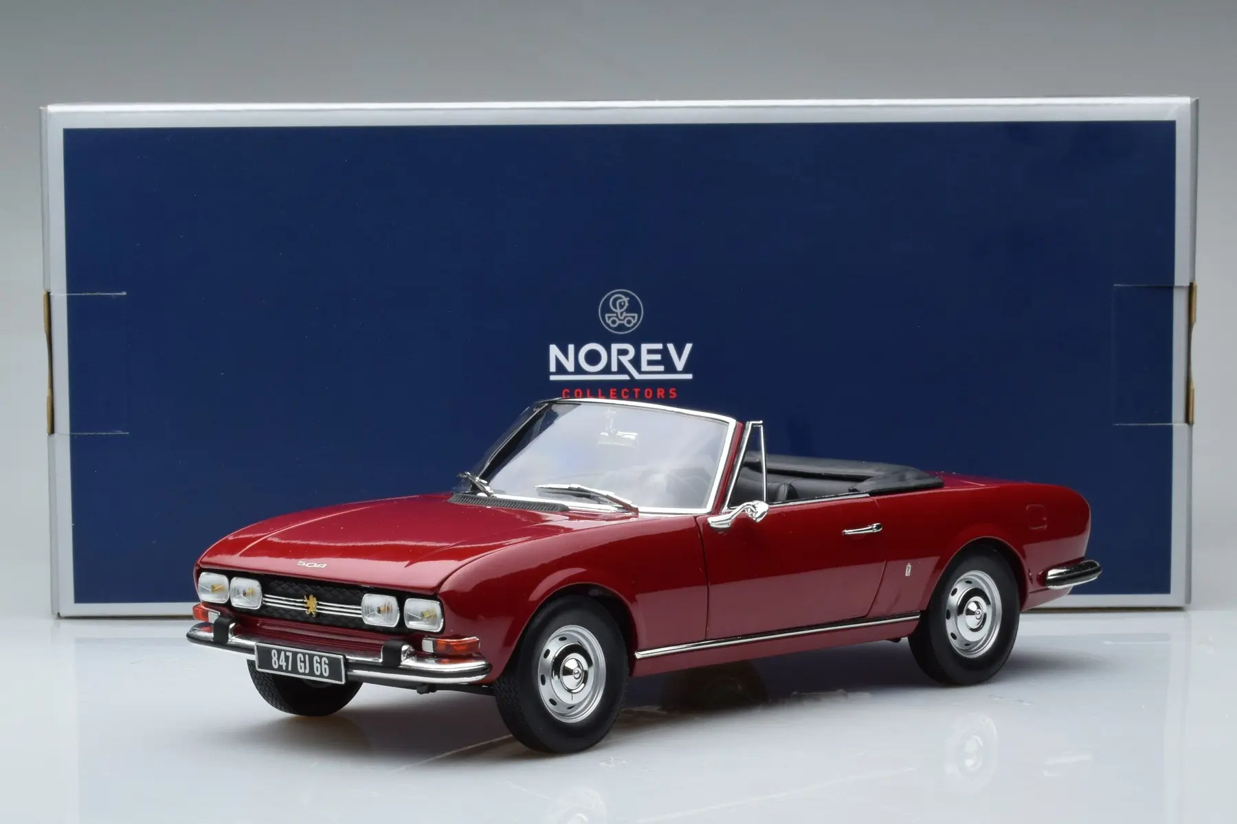 1/18 NOREV - PEUGEOT - 504 CABRIOLET 1969