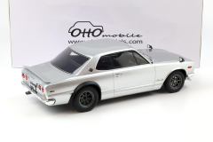1/12 OTTO Nissan Skyline 2000 GT-R (KPGC10) silver 1971 - G094