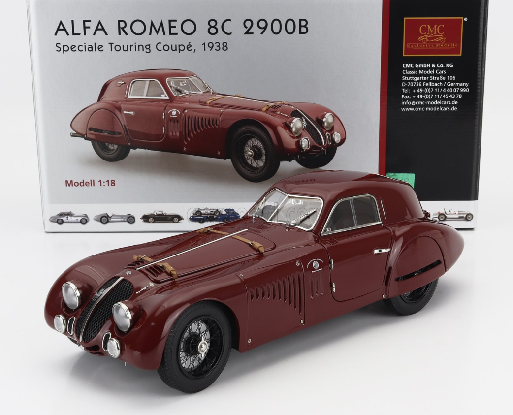 CMC - ALFA ROMEO - 8C 2900B SPECIALE TOURING COUPE 1938 - M107