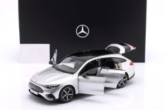 1/18 NZG Mercedes-Benz CLA Shooting Brake (X174) high-tech silver