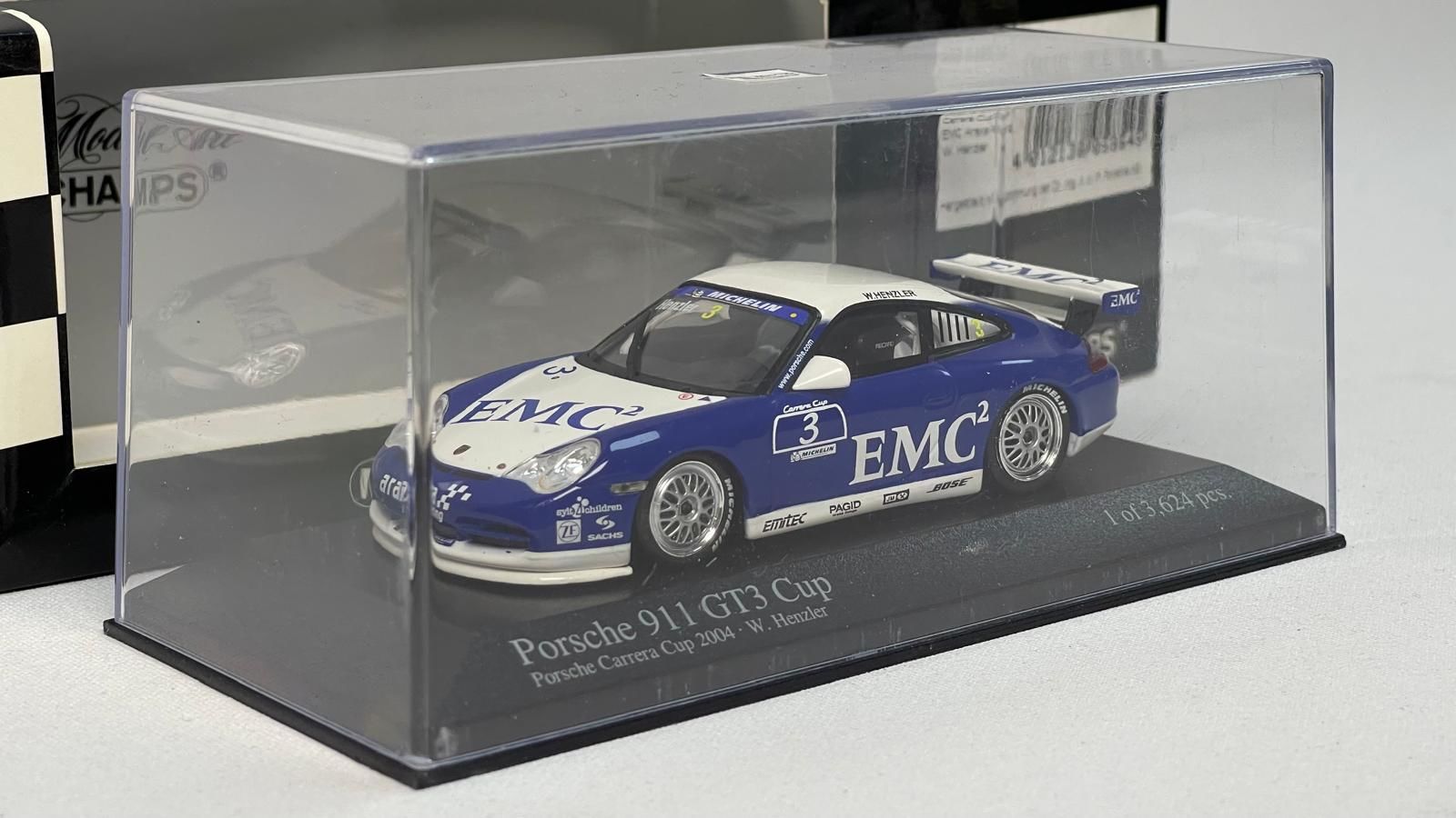 MINICHAMPS - PORSCHE - 911 996 GT3 CUP N 3 CARRERA CUP 2004 W.HENZLER