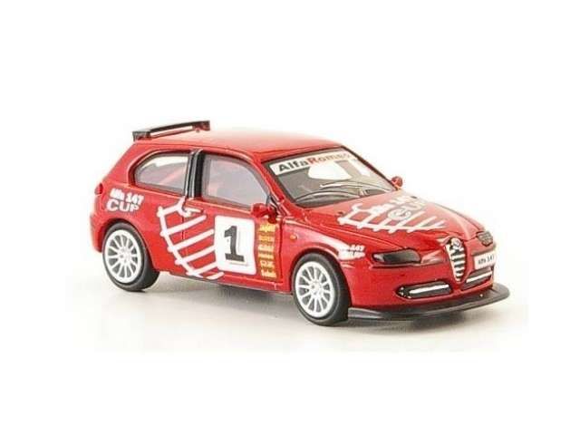 1/87 Alfa Romeo 147 Cup #1 presentation, red