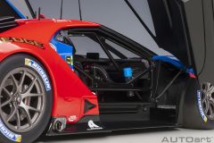 AUTOART - FORD USA - GT FORD ECOBOOST 3.5L TURBO V6 TEAM FORD CHIP GANASSI USA N 68 24h LE MANS 2019 S.BOURDAIS - J.HAND - D.MULLER