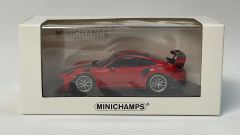 MINICHAMPS - PORSCHE - 911 991-2 GT2 RS WEISSACH PACKAGE 2018 - SILVER RIMS