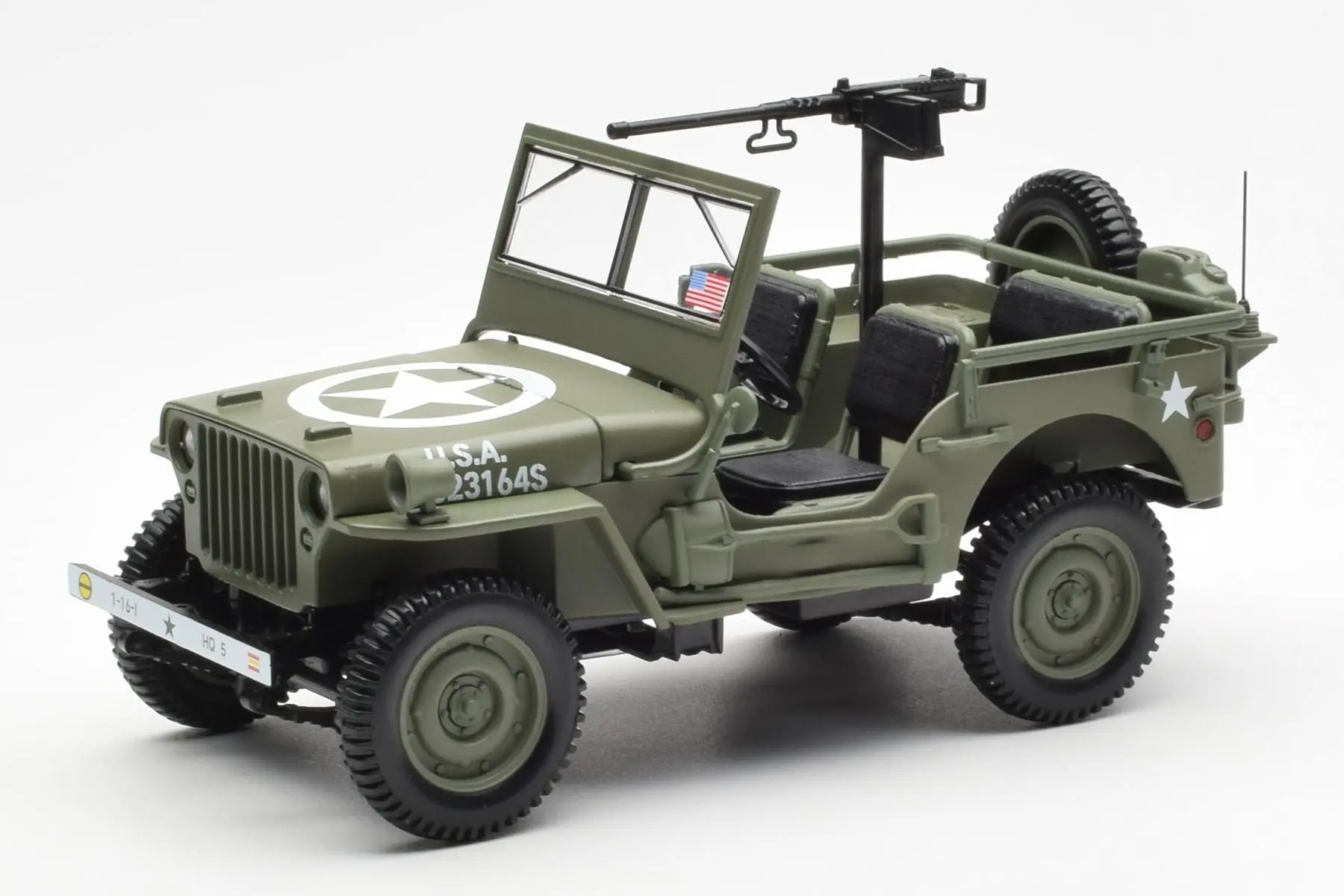 1/18 NOREV - JEEP - WILLYS CABRIOLET OPEN ARMY D-DAY NORMANDY 1944