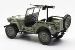 1/18 NOREV - JEEP - WILLYS CABRIOLET OPEN ARMY D-DAY NORMANDY 1944