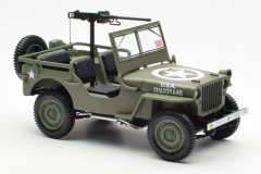1/18 NOREV - JEEP - WILLYS CABRIOLET OPEN ARMY D-DAY NORMANDY 1944
