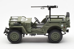 1/18 NOREV - JEEP - WILLYS CABRIOLET OPEN ARMY D-DAY NORMANDY 1944