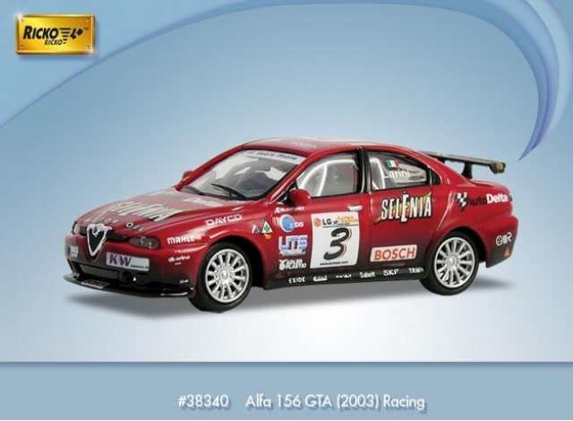 1/87 2003 Alfa Romeo 156 GTA #3 racing, red