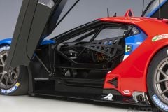 AUTOART - FORD USA - GT FORD ECOBOOST 3.5L TURBO V6 TEAM FORD CHIP GANASSI UK N 66 6th LMGTE PRO CLASS 24h LE MANS 2019 S.MUICKE - O.PLA - B.JOHNSON
