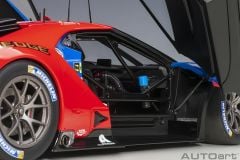 AUTOART - FORD USA - GT FORD ECOBOOST 3.5L TURBO V6 TEAM FORD CHIP GANASSI UK N 66 6th LMGTE PRO CLASS 24h LE MANS 2019 S.MUICKE - O.PLA - B.JOHNSON