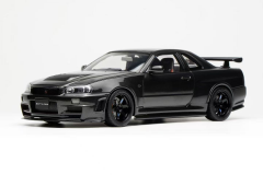 Ön Sipariş - 1/18 MOTORHELIX NISSAN SKYLINE GT-R R34 CUSTOMIZED VERSION FULL CARBON - M83413
