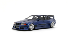 Ön Sipariş - 1/18 OTTO BMW E36 LTO Sedan Turbo Khyzyl Saleem Avus Blue - OT1174