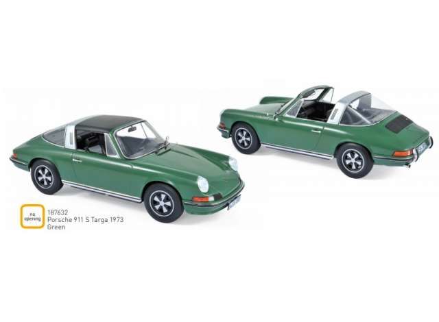 1973 Porsche 911 S Targa, green