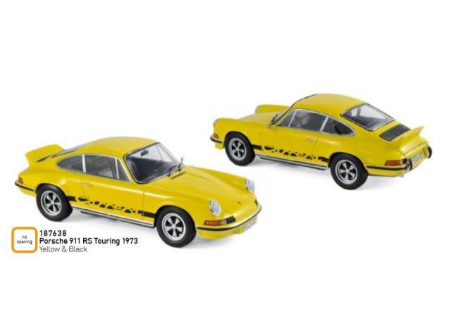 1973 Porsche 911 RS Touring, yellow/black