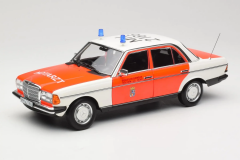 1/18 NOREV - MERCEDES BENZ - E-CLASS 200E (W123) NOTARZT AMBULANCE 1984