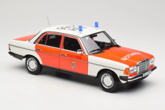 1/18 NOREV - MERCEDES BENZ - E-CLASS 200E (W123) NOTARZT AMBULANCE 1984