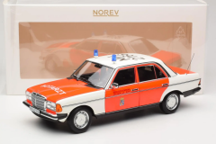 1/18 NOREV - MERCEDES BENZ - E-CLASS 200E (W123) NOTARZT AMBULANCE 1984