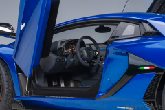 1/18 AUTOart Lamborghini Aventador SVJ (Blu Nethuns)