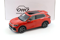 1/18 OTTO VOLKSWAGEN VW Tiguan E TSI R-Line Permission red metallic 2024 - OT489