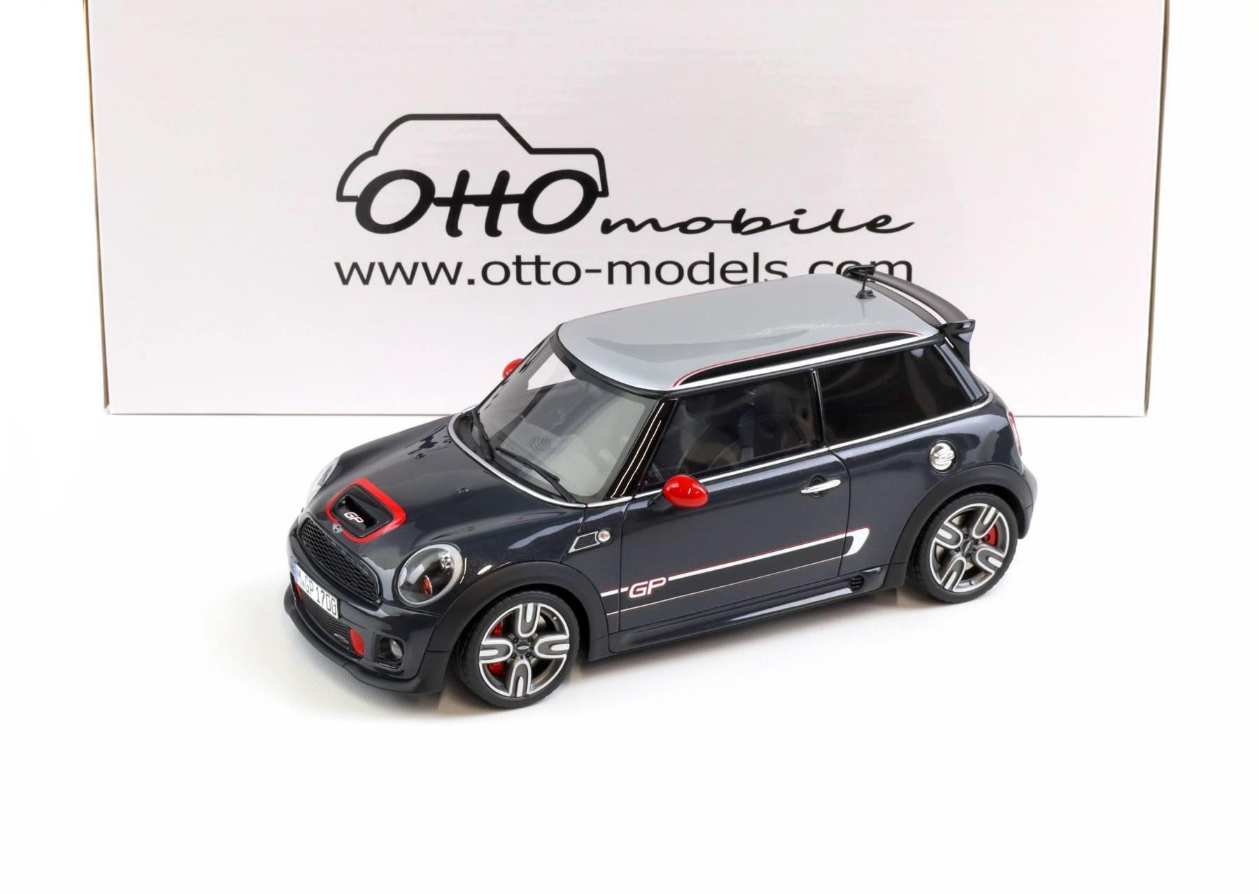 1/18 OTTO Mini JCW GP2 R56 Thunder Grey Metallic 2012 - OT497