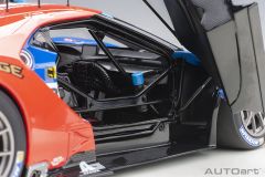 AUTOART - FORD USA - GT 3.5L TURBO V6 TEAM FORD CHIP GANASSI UK N 67 LMGTE PRO 2nd 24h LE MANS 2017 H.TINCKNELL - A.PRIAULX - P.DERANI