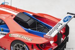 AUTOART - FORD USA - GT 3.5L TURBO V6 TEAM FORD CHIP GANASSI UK N 67 LMGTE PRO 2nd 24h LE MANS 2017 H.TINCKNELL - A.PRIAULX - P.DERANI